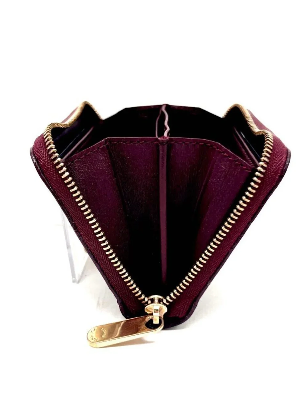 Louis Vuitton Vernis Zippy Coin Purse Rouge Fauvist